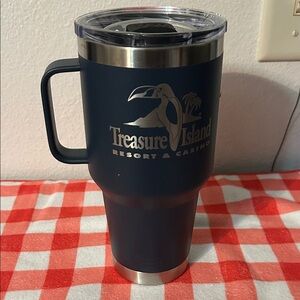 Yeti Navy Blue Travel Mug
